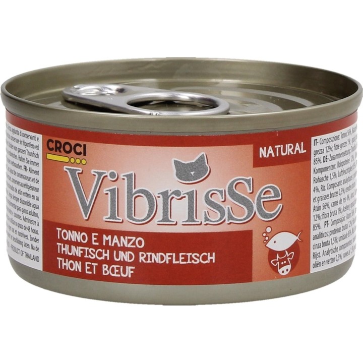 Croci Cat Thunfisch und Rindfleisch - 70 g