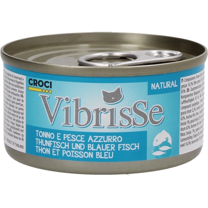 Croci Cat Thunfisch und Blauer Fisch - 70 g