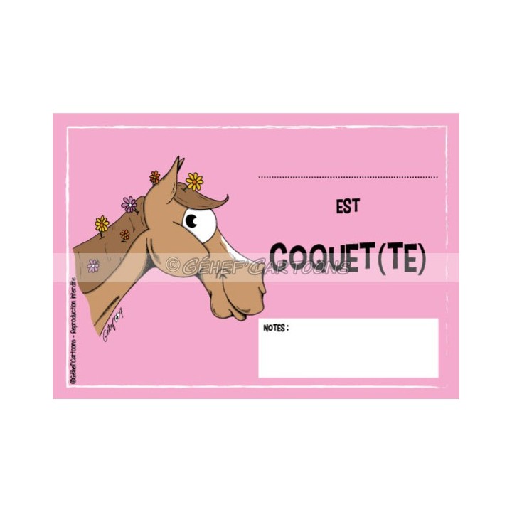 Humorvolle Plakette Kokett Fr8Man