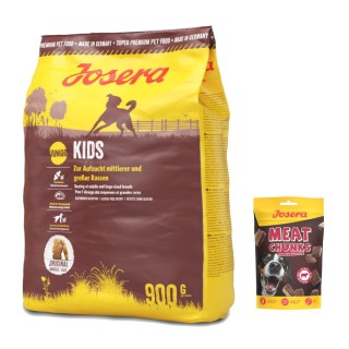 900 g Josera + 70 g Meat Chunks mit Rind gratis! - Kids