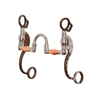 Western Snaffle-Trense für Pferde Metalab Antique