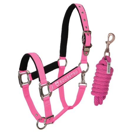Pferdehalfter mit Länge Equestro Modello Shiny Fittings