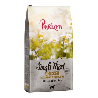 12 kg Purizon zum Sonderpreis sichern! - Adult Single Meat: Huhn mit Kamillenblüten