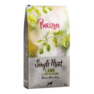 12 kg Purizon zum Sonderpreis sichern! - Adult Single Meat: Lamm mit Hopfenblumen