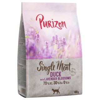 400 g Purizon zum Probierpreis! - Single Meat Ente mit Lavendelblüten