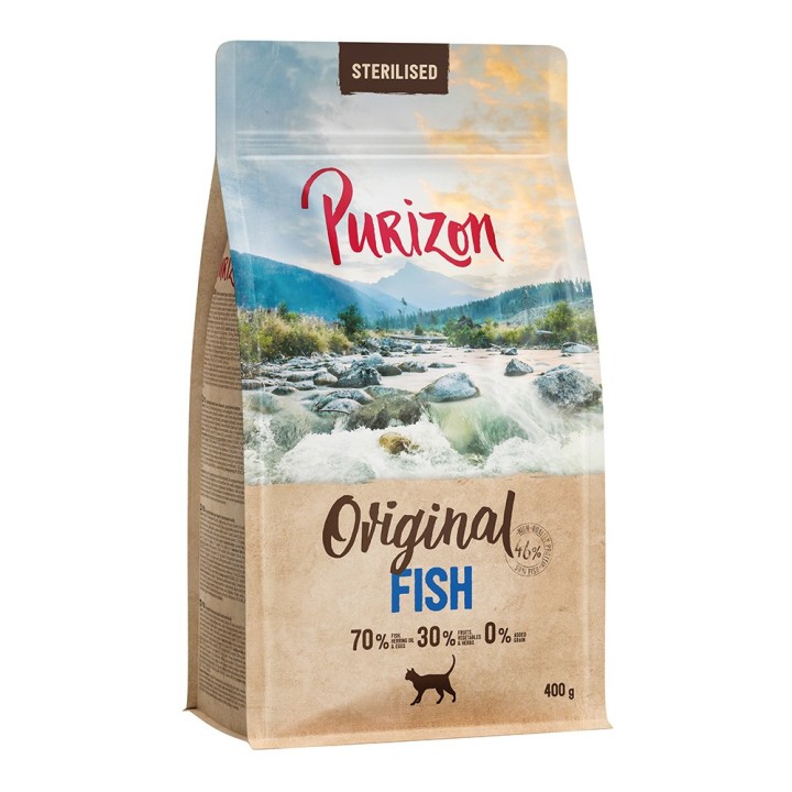 400 g Purizon zum Probierpreis! - Sterilised Adult Fisch