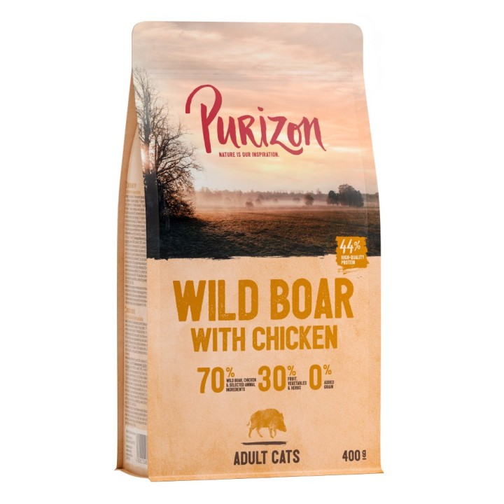 400 g Purizon zum Probierpreis! - Original Wildschwein mit Huhn