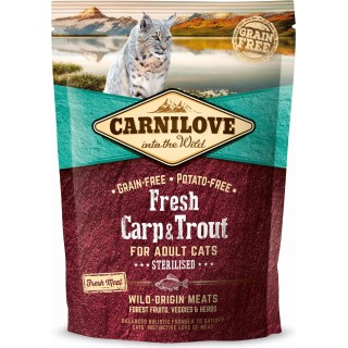 Carnilove Trockenfutter Carp & Trout - Sterilised Adult - 400 g