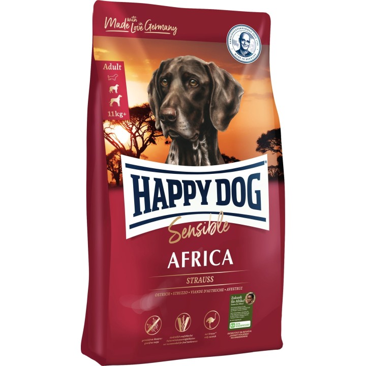 Happy Dog Trockenfutter Supreme Sensible Africa - 12,50 kg