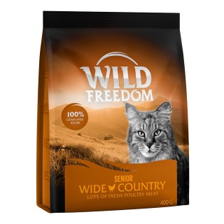 400 g Wild Freedom Trockenfutter zum Sonderpreis Senior: Wide Country - Geflügel
