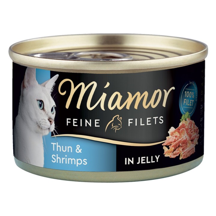 Sparpaket Miamor Feine Filets 24 x 100 g - Mixpaket 1 (4 Sorten)