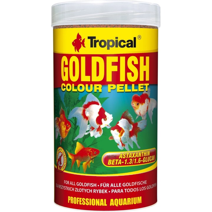 Tropical Goldfish Colour Pellet - 100ml