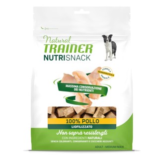Sparpaket Natural Trainer Nutri Snack Gefriergetrocknete Brocken Adult 6 x 50 g - Huhn