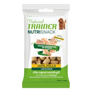 Sparpaket Natural Trainer Nutri Snack Gefriergetrocknete Happen Puppy & Adult 20 x 20 g - Huhn