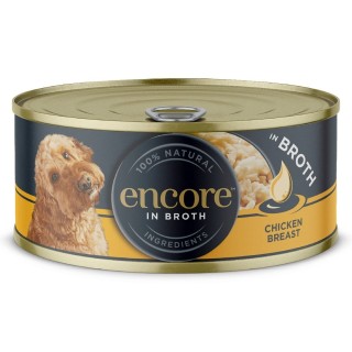 ENCORE Dog Huhn mit Reis in Brühe für Hunde 12x156g