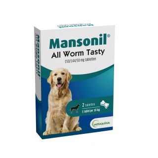 Mansonil All Worm Tasty - 2 Tabletten