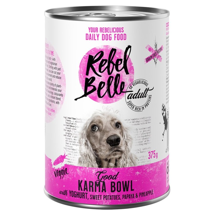 15 + 9 gratis! 24 x 375 g /24 x 750 g Rebel Belle   - Good Karma Bowl - veggie (24 x 375 g)