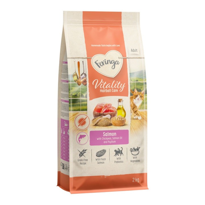 Feringa Vitality Hairball Care - Lachs - 2 kg