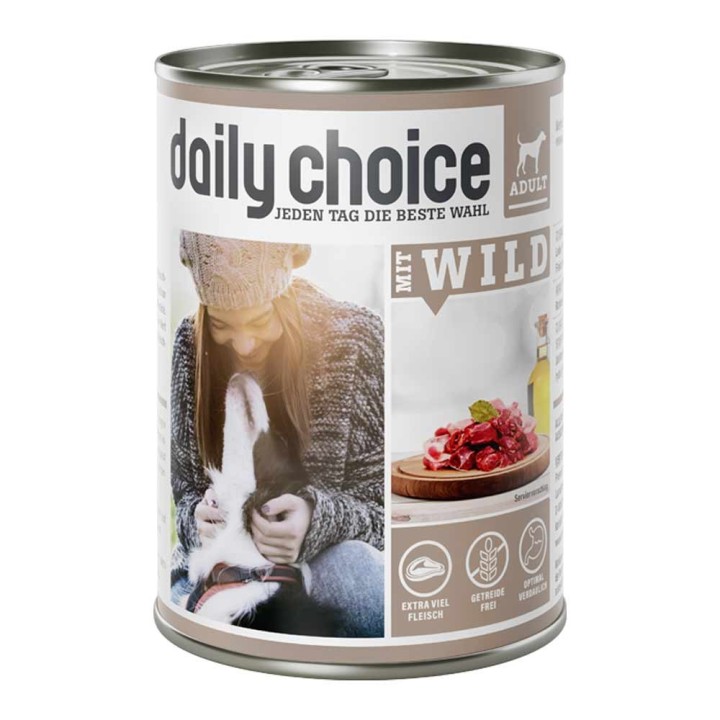 daily choice | mit Wild | 30 x 400 g