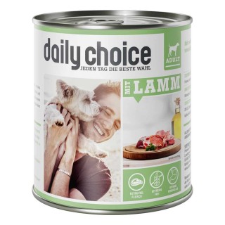 daily choice | mit Lamm | 30 x 800 g