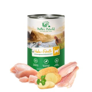 Müller’s Naturhof | Huhn & Forelle | Traditionell | 30 x 400 g