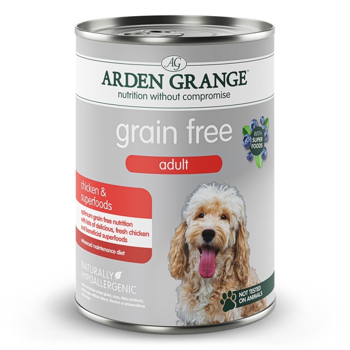 Arden Grange | Huhn & Superfoods | Grain Free Adult | 30 x 395 g