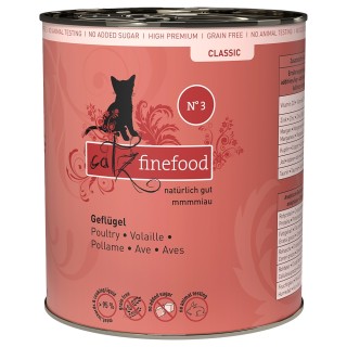 catz finefood 6 x 800 g - Geflügel