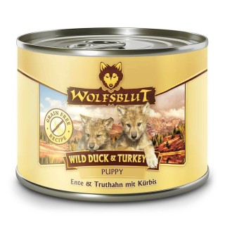 Wolfsblut | Wild Duck & Turkey | Puppy | 30 x 200 g