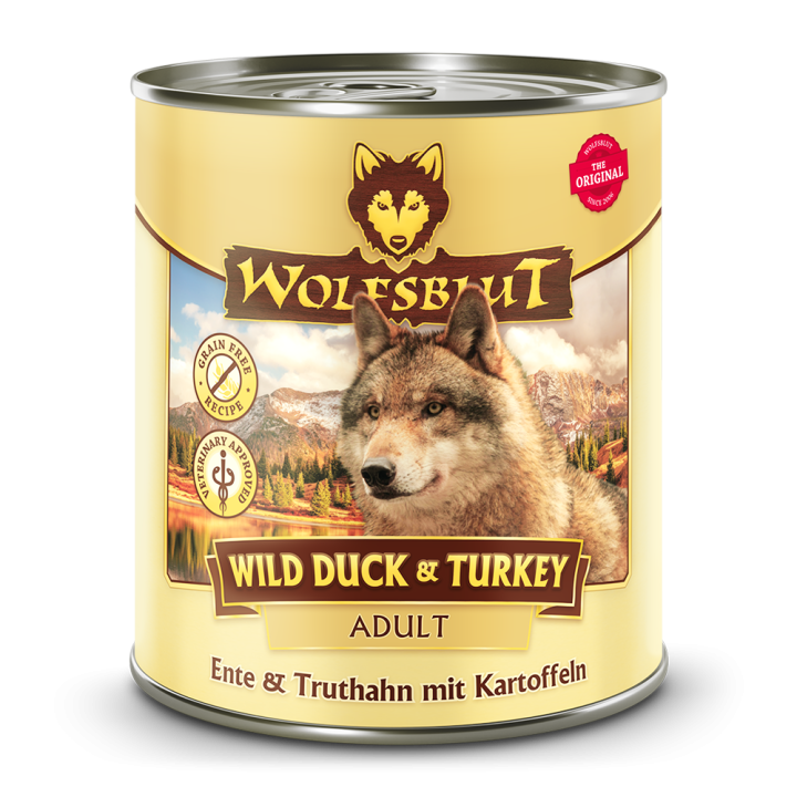 Wolfsblut | Wild Duck & Turkey | Adult | 30 x 800 g