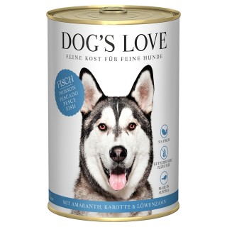 Dog´s Love Adult 6 x 400 g - Fisch