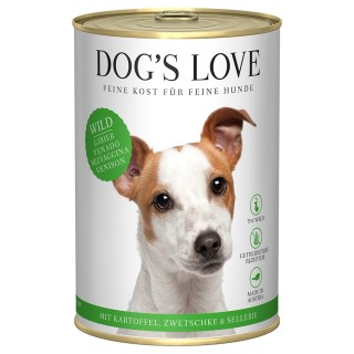 Dog´s Love Adult 6 x 400 g - Wild