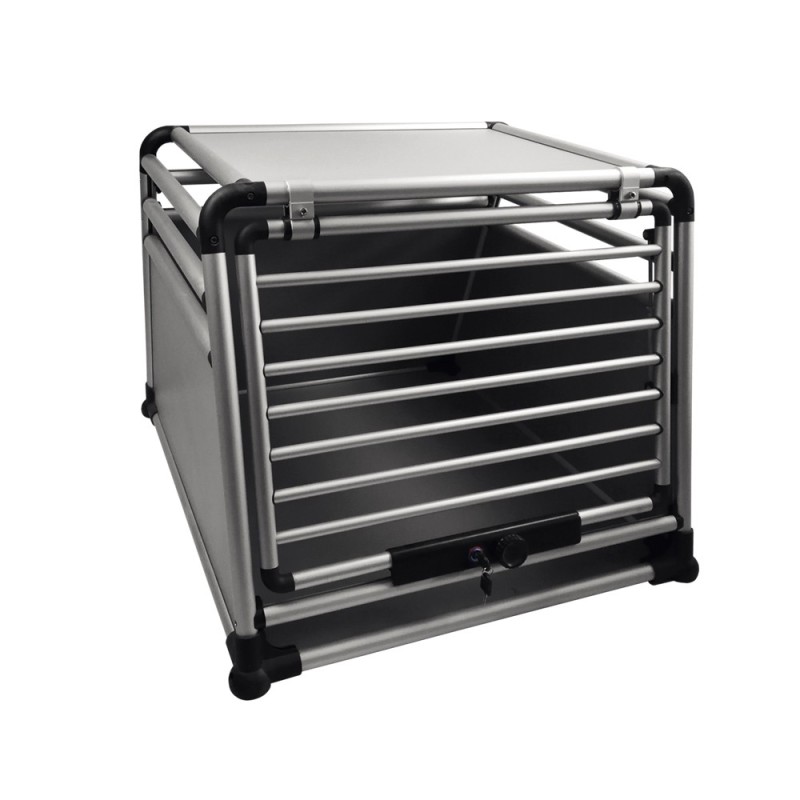Auto-Transportbox für Hunde Aluminium Nobby Pet Round Corner