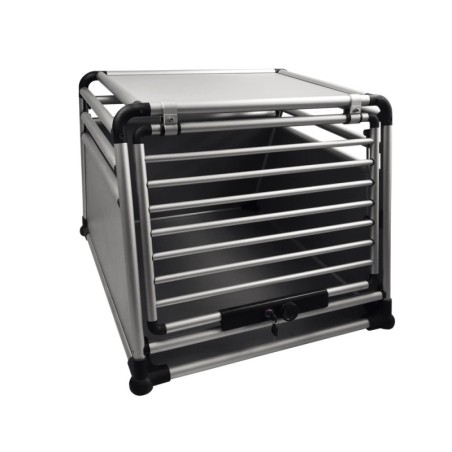 Auto-Transportbox für Hunde Aluminium Nobby Pet Round Corner