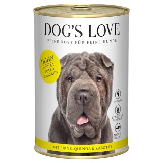 Dog´s Love Adult 6 x 400 g - Huhn