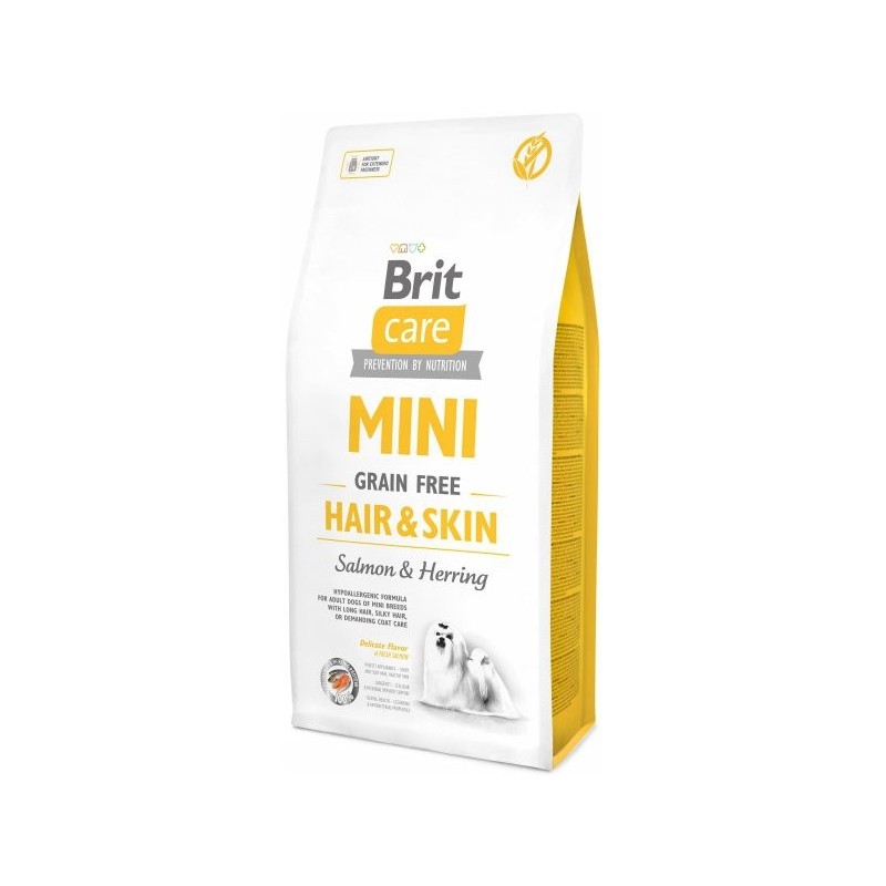 BRIT Care Mini Grain Free Hair&amp,Skin 2 kg