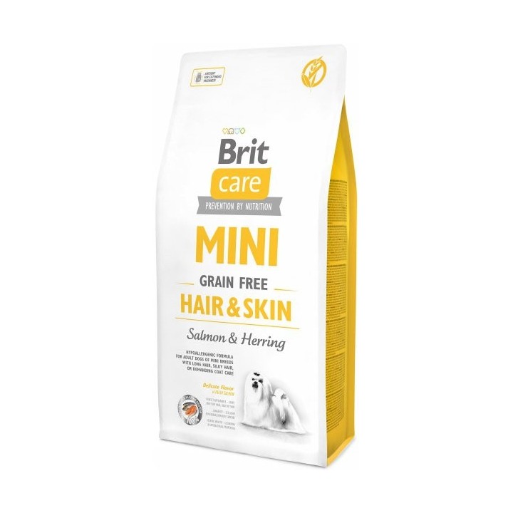 BRIT Care Mini Grain Free Hair&amp,Skin 2 kg