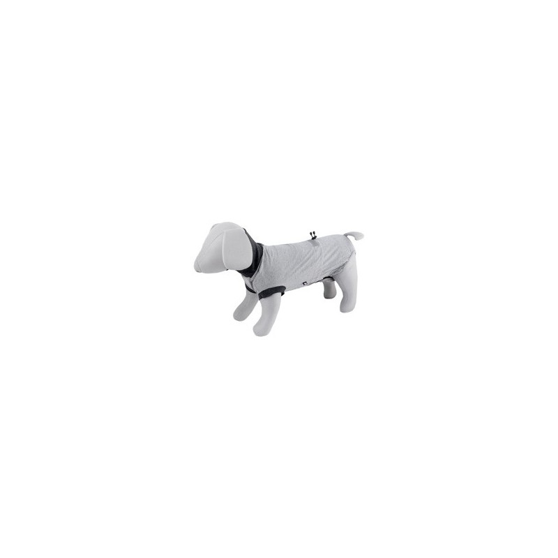TRIXIE Hunde OP-Body grau, Gr. XS, Rückenlänge: ca. 25 cm