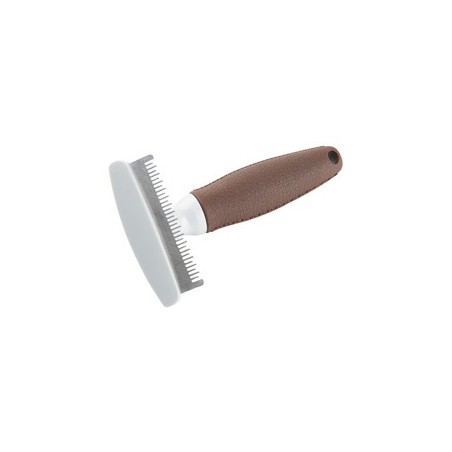 HUNTER Trimmstriegel Spa braun, Breite: Bürstenkopf ca. 9 cm