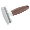 HUNTER Trimmstriegel Spa braun, Breite: Bürstenkopf ca. 9 cm
