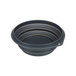 TRIXIE Reisenapf Fold-up Farblich sortiert – die Farbauswahl erfolgt zufällig, Gr. 0,5 l/Ø14 cm, Durchmesser:  ca. 14 cm