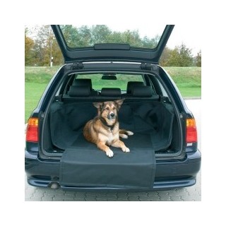 TRIXIE Kofferraumschutz FlexBox schwarz, Breite: ca. 164 cm, Länge: ca. 125 cm (zzgl. 80 x 50 cm Schürze)