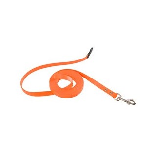 alsa-brand Schleppleine Biothane orange, Breite: ca. 2cm, Länge: ca. 120 cm