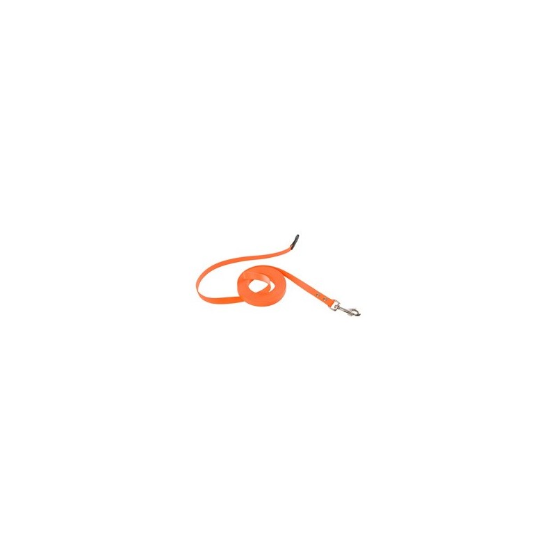 alsa-brand Schleppleine Biothane orange, Breite: ca. 2cm, Länge: ca. 120 cm