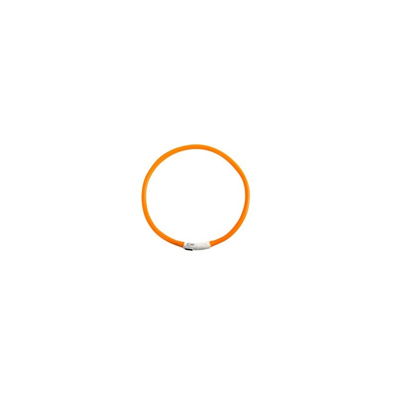 TRIXIE Sicherheitsband für Hunde See me orange, Maße: ca. 20 - 75 cm