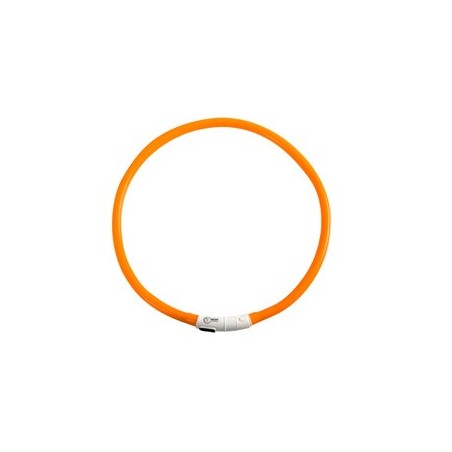 TRIXIE Sicherheitsband für Hunde See me orange, Maße: ca. 20 - 75 cm