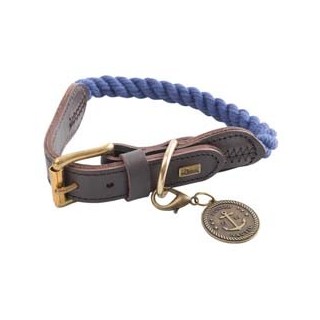 HUNTER Hundehalsband List dunkelblau, Gr. 50, Breite: ca. 12 mm, Länge: ca. 38 - 44 cm