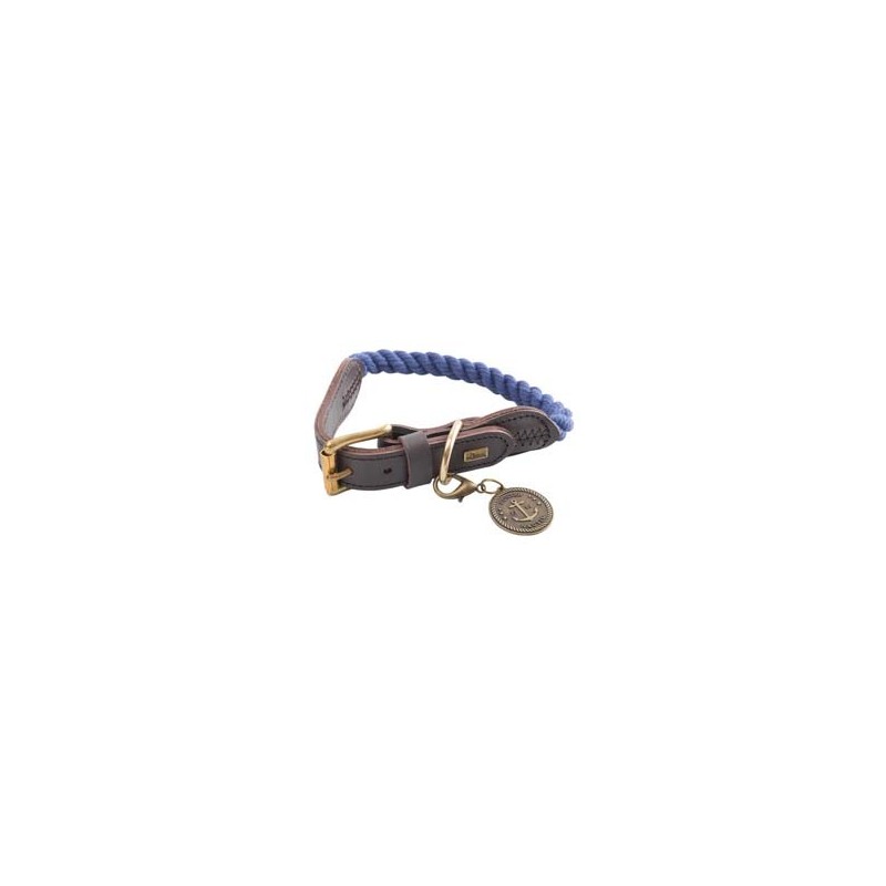 HUNTER Hundehalsband List dunkelblau, Gr. 50, Breite: ca. 12 mm, Länge: ca. 38 - 44 cm