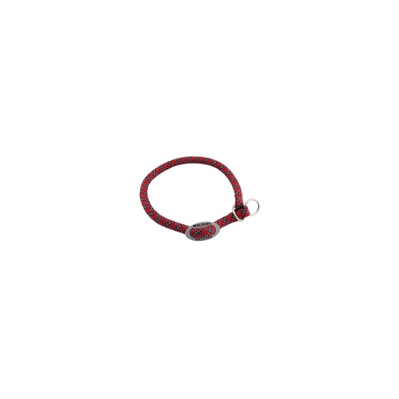 WOLTERS Hunde-Halsband Everest rot/schwarz, Gr. 35 cm x 9 mm, Breite: ca. 9 mm, Halsumfang: ca. 35 cm