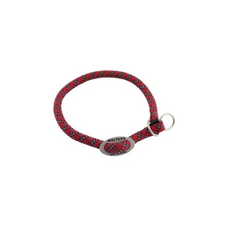 WOLTERS Hunde-Halsband Everest rot/schwarz, Gr. 35 cm x 9 mm, Breite: ca. 9 mm, Halsumfang: ca. 35 cm