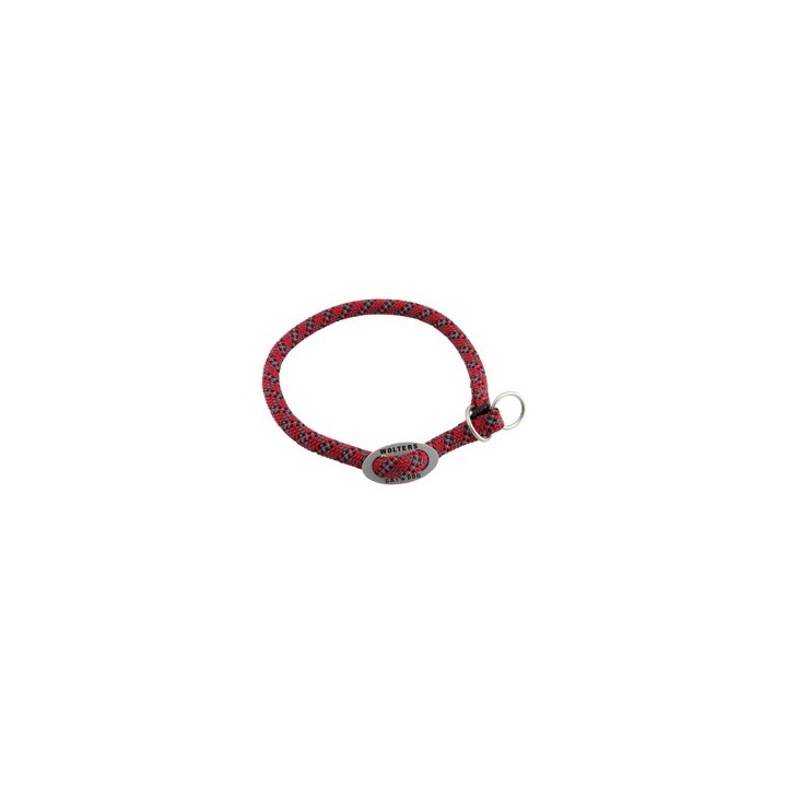 WOLTERS Hunde-Halsband Everest rot/schwarz, Gr. 35 cm x 9 mm, Breite: ca. 9 mm, Halsumfang: ca. 35 cm